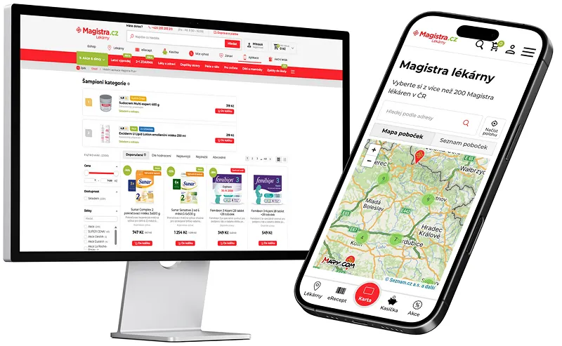 Magistra Lékárny: Komplexní e-shop řešení pro síť 250+ lékáren